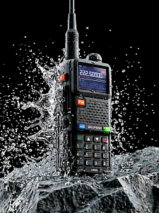Рация Baofeng UV-5RM 10W с гарнитурой черная